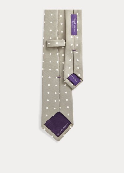 Ralph Lauren Polka-Dot Silk Foulard Slips Herre Danmark (TSIRQ2689)